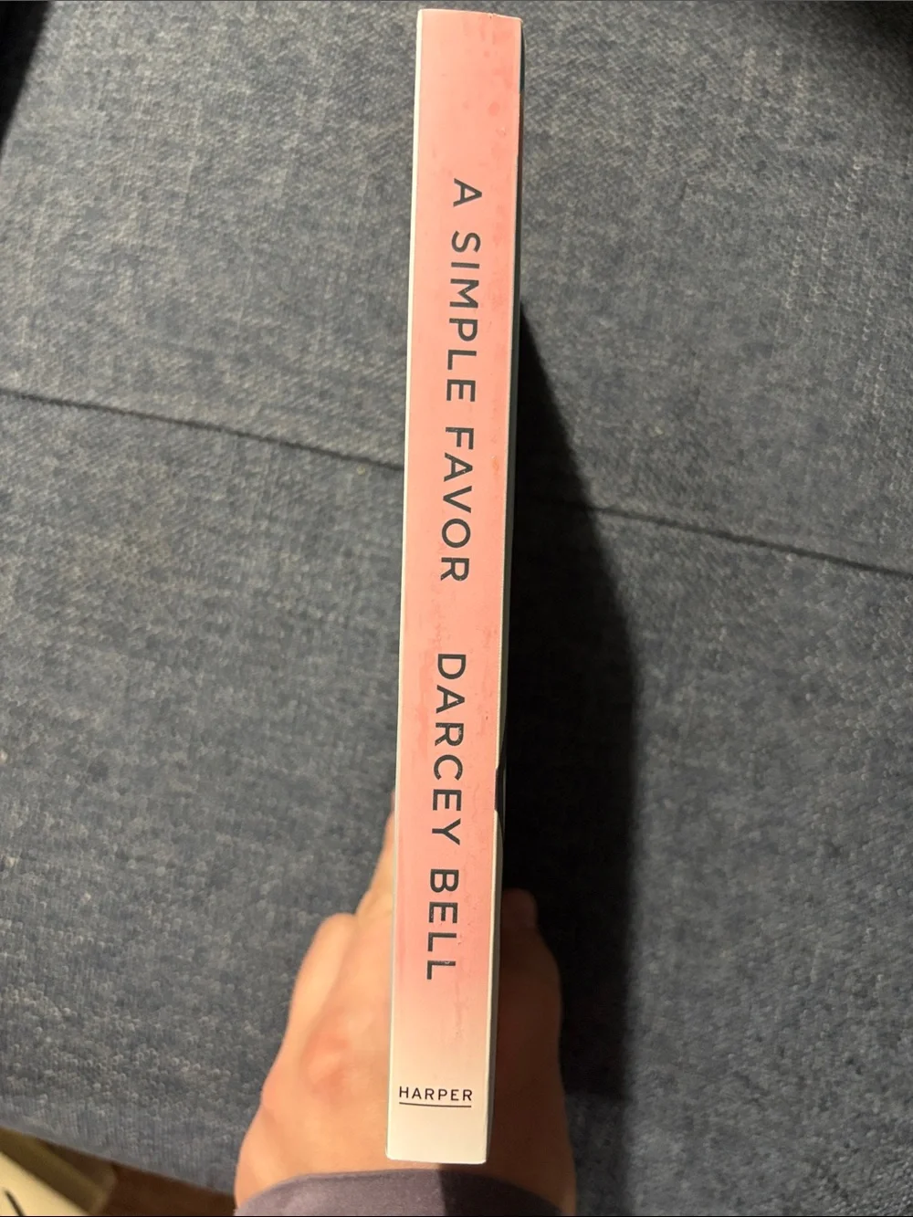 Harper Paperback — Mint Green and White Back Cover